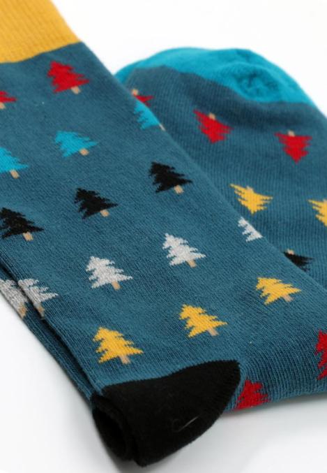 Șosete Bărbătești Organice Fără Cusătură,Colorate , Engros